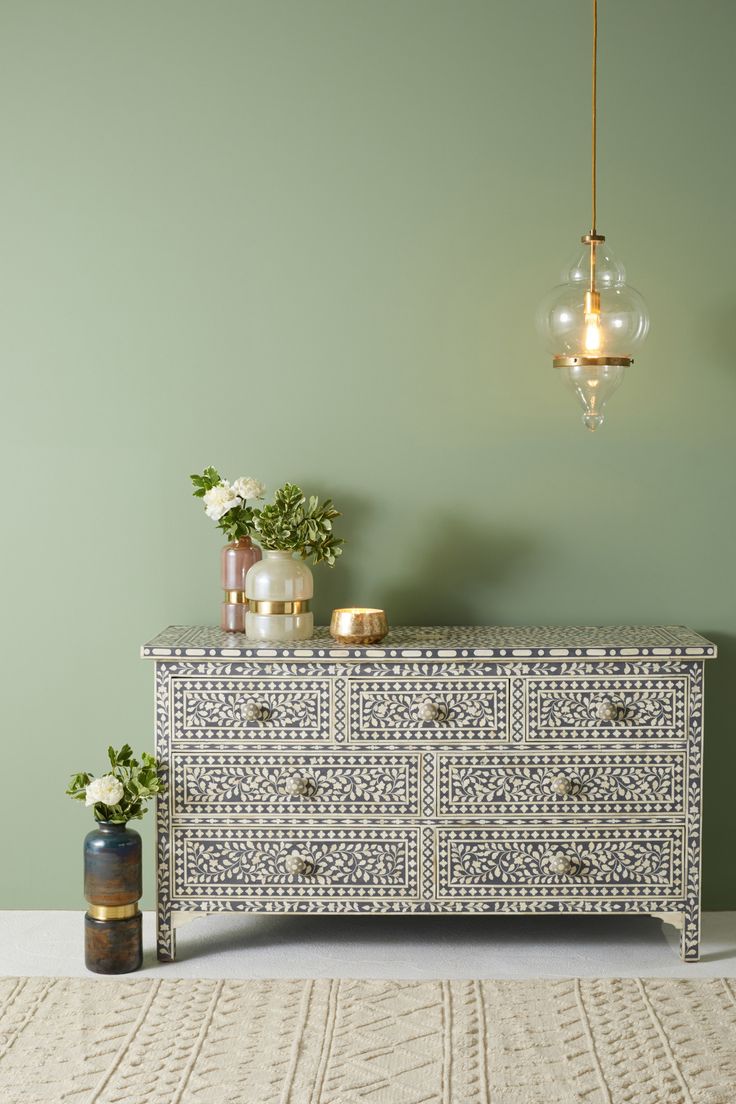 Soukari | Bone Inlay Chest of Drawer