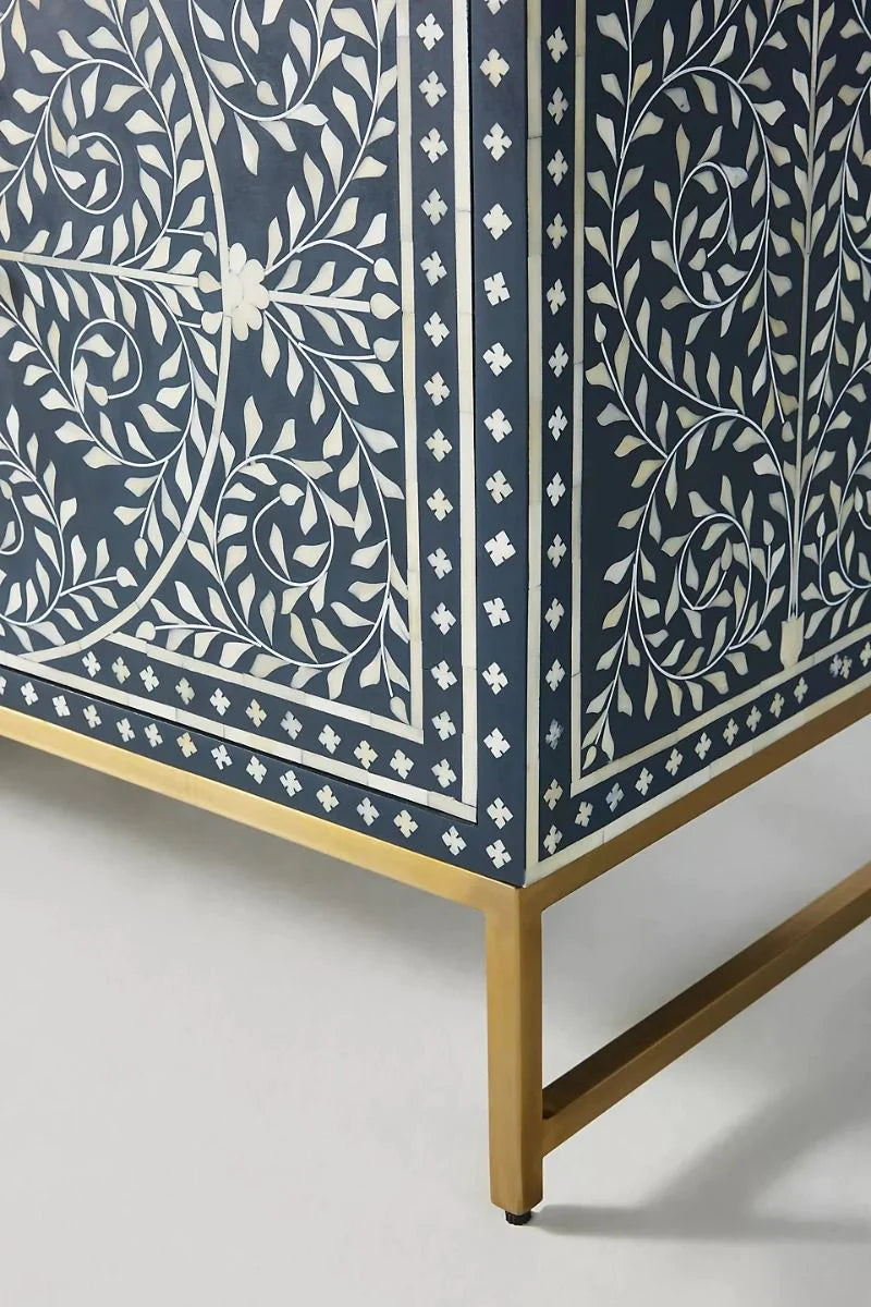 Zouina | Bone Inlay Side Board-ZAAMS