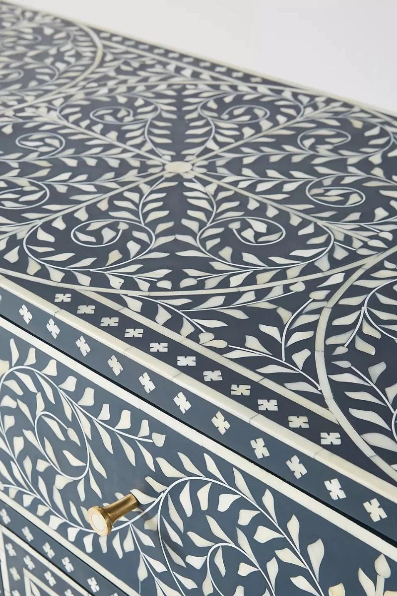 Zouina | Bone Inlay Side Board-ZAAMS