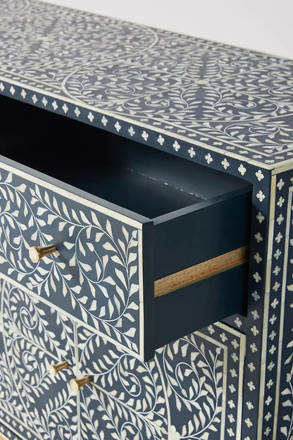 Zouina | Bone Inlay Side Board-ZAAMS