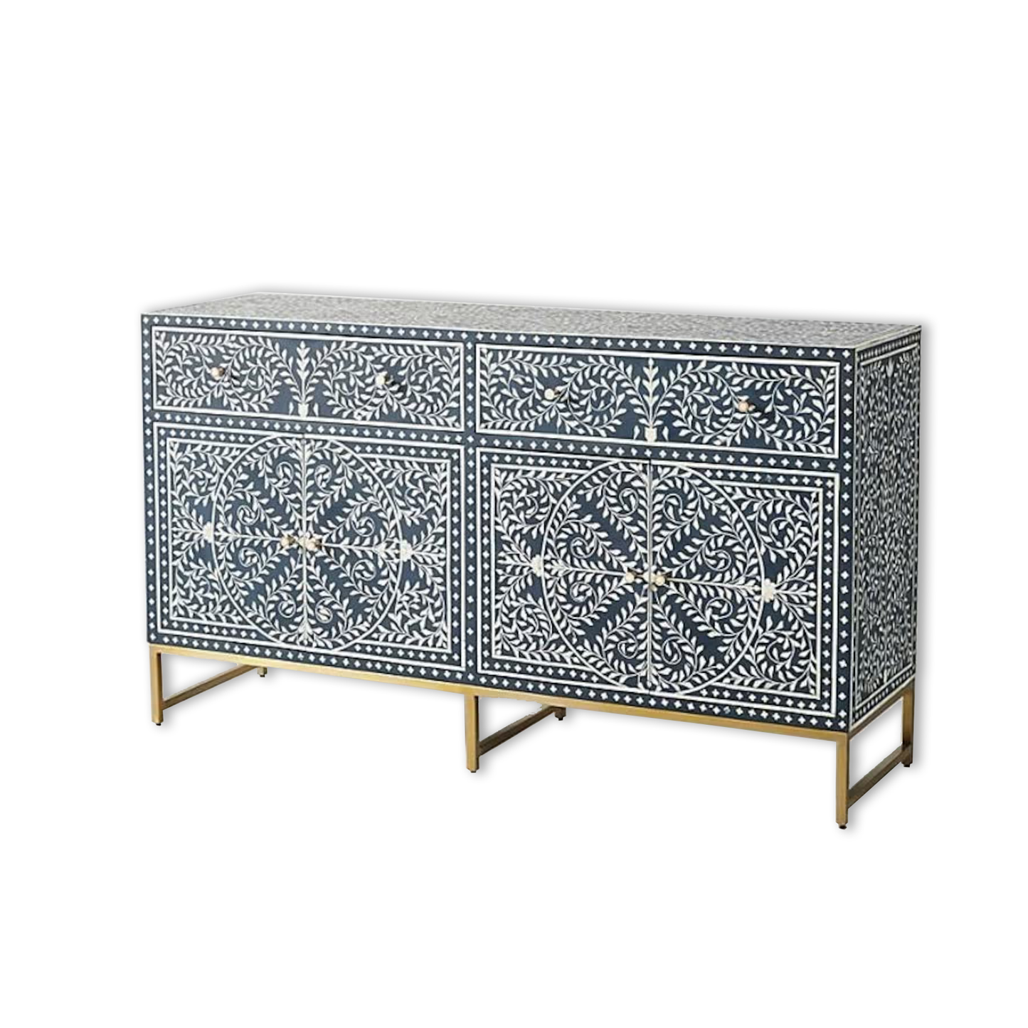 Zouina | Bone Inlay Side Board-ZAAMS