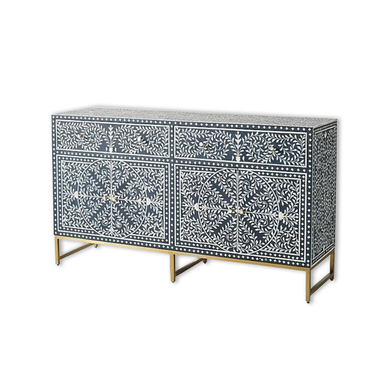 Zouina | Bone Inlay Side Board-ZAAMS